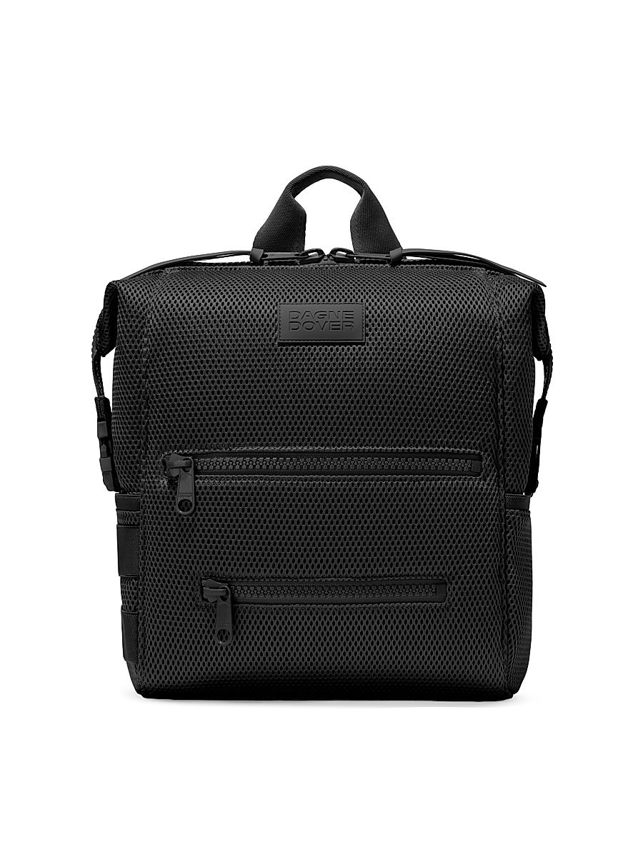 Air Mesh Indi Medium Diaper Backpack - Onyx