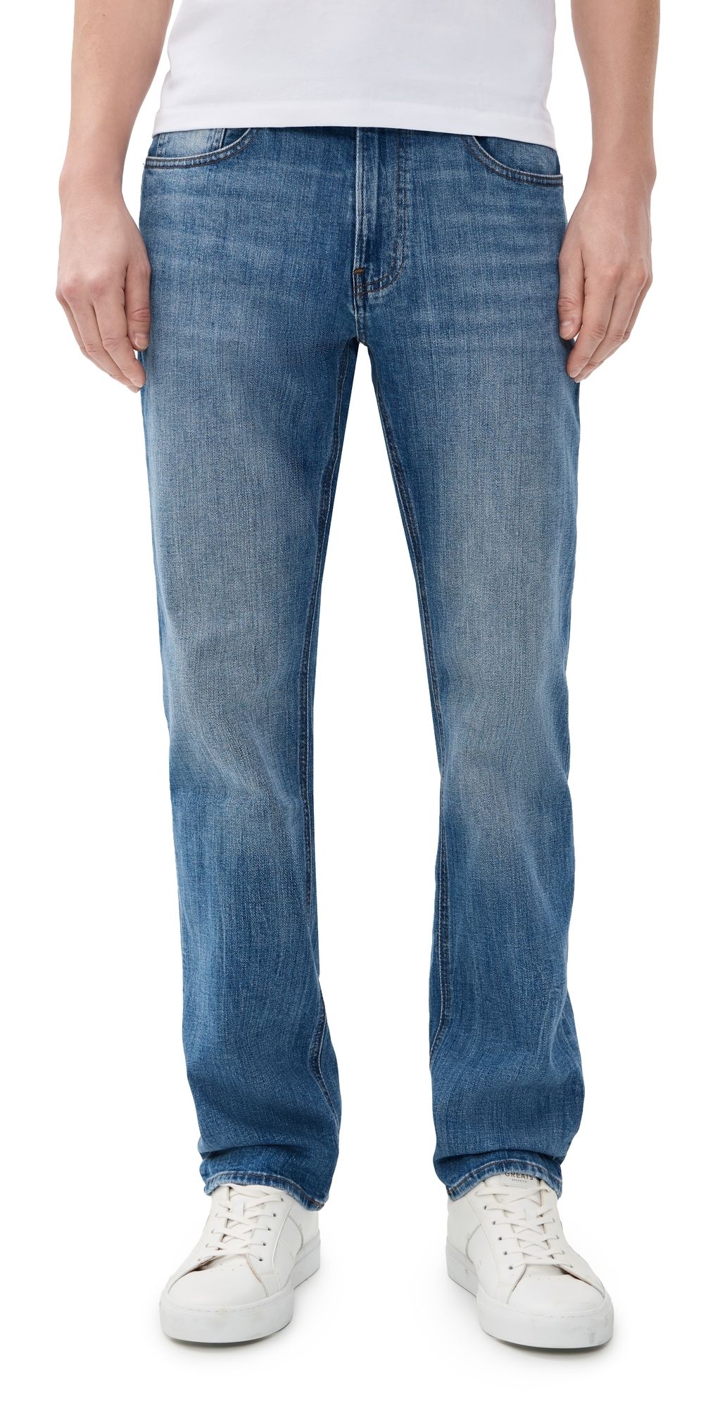 FRAME Modern Straight Jeans Thundercliff 32
