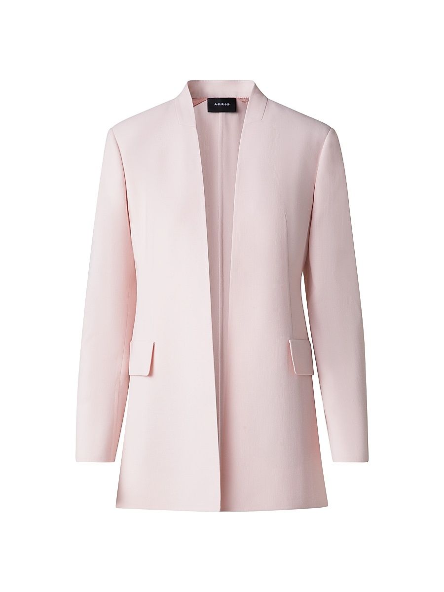 Women's Alvar Wool Jacket - Pale Pink - Size 4