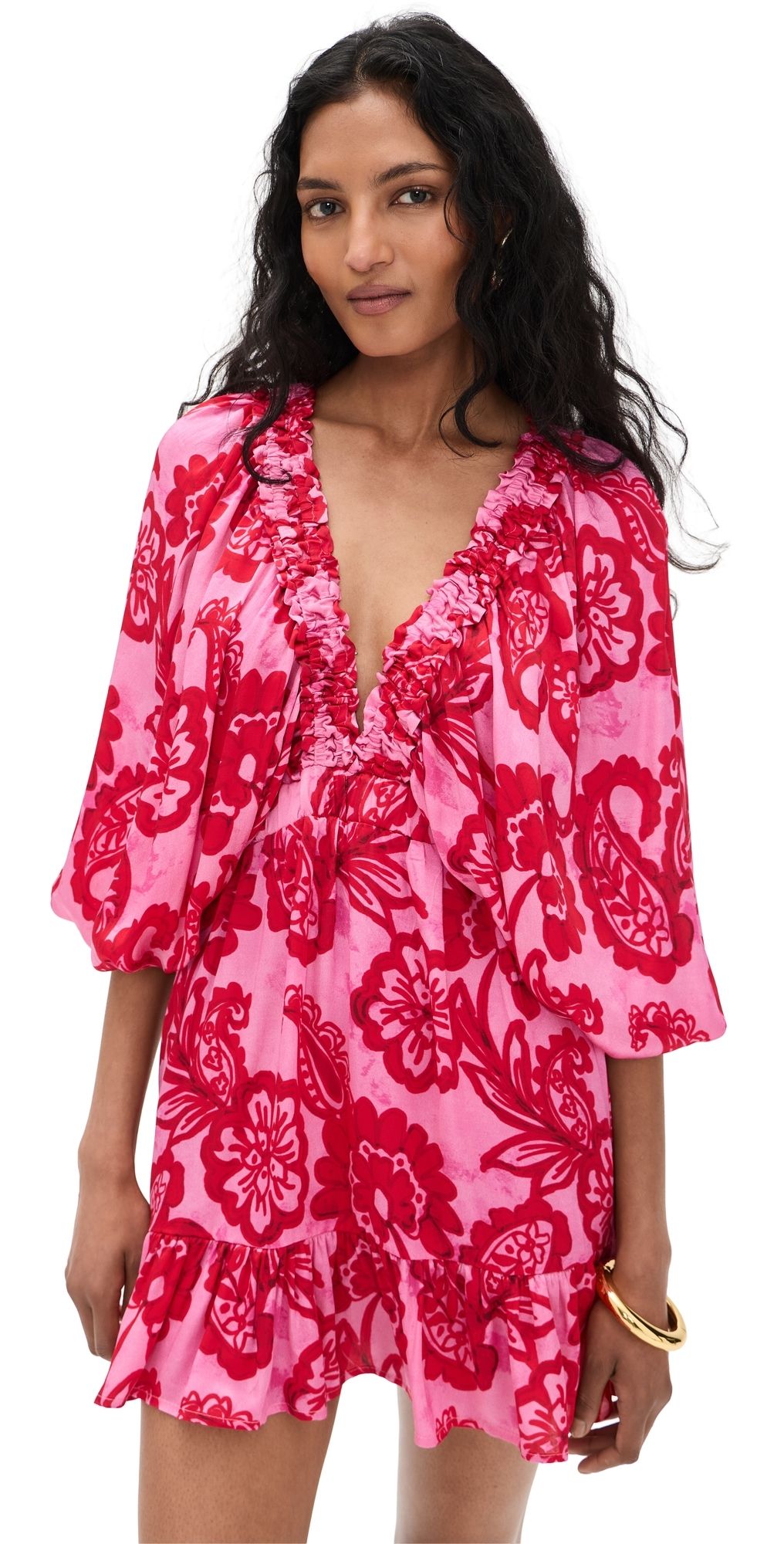 SUNDRESS Marine Dress Bellezza Cupro L/XL