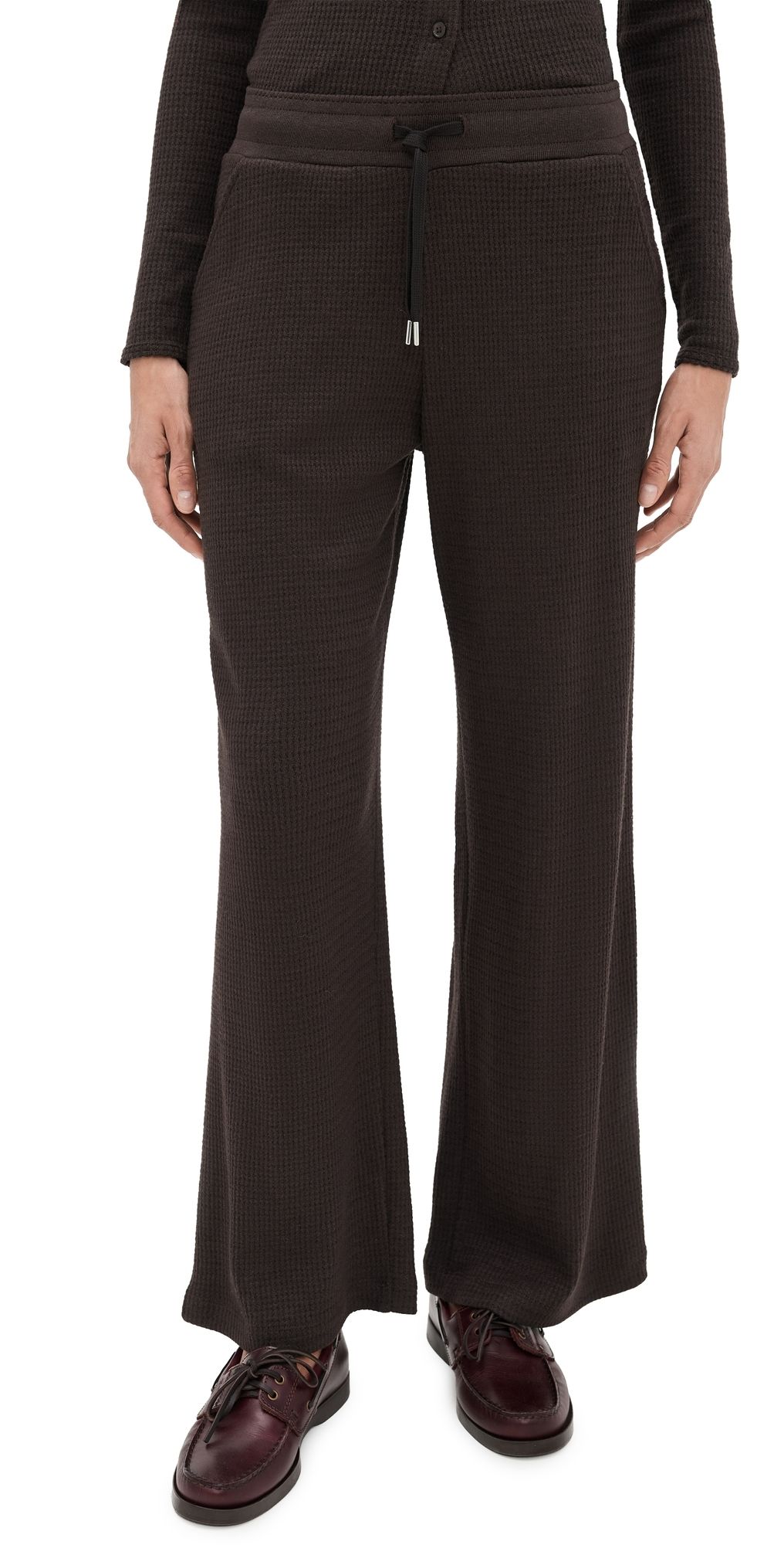 Madewell Waffle Pants Molasses S