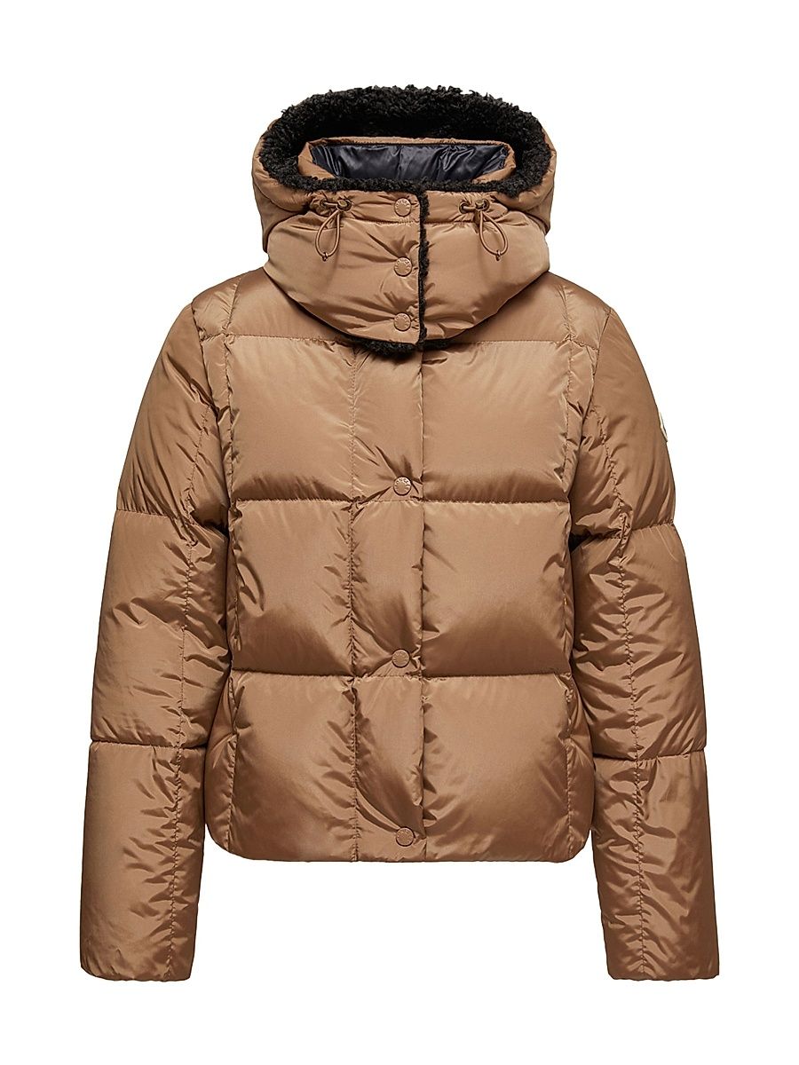 Women's Castelnou Puffer Jacket - Camel Beige - Size XXL