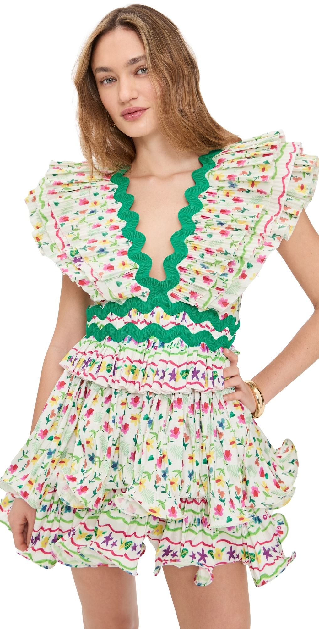 CeliaB Floral Prisma Dress Multi S