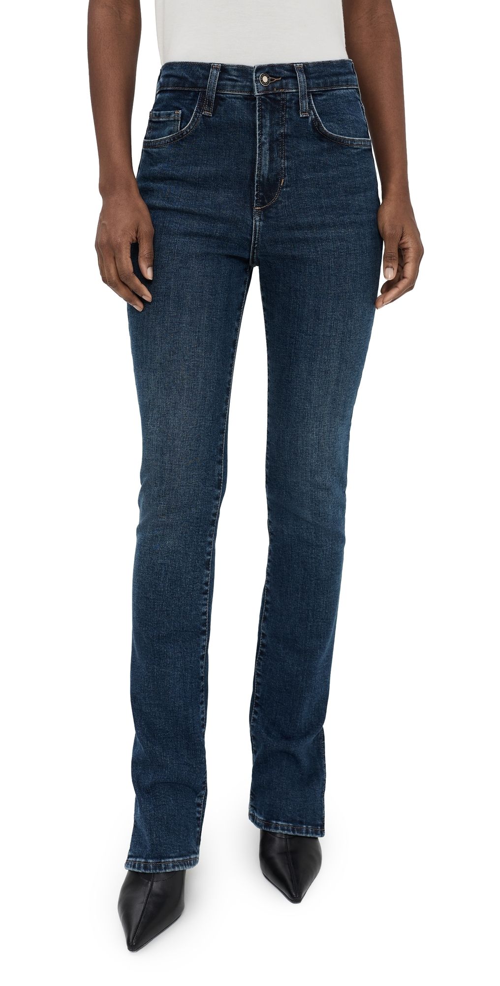 Favorite Daughter The Valentina Slit Tower Jeans Woodside 27
