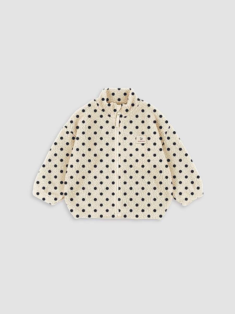 Baby Girl's, Little Girl's & Girl's Jody Embroidery Teddy Jacket - Dot Lumiere - Size 9