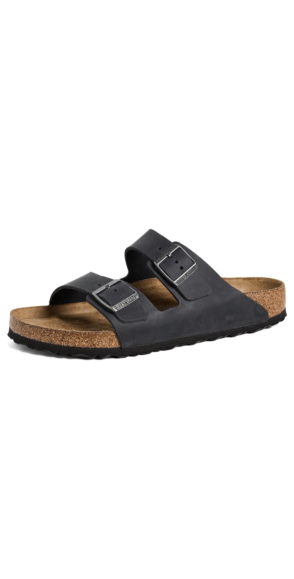 Birkenstock Arizona Oiled Leather Sandals Black 43