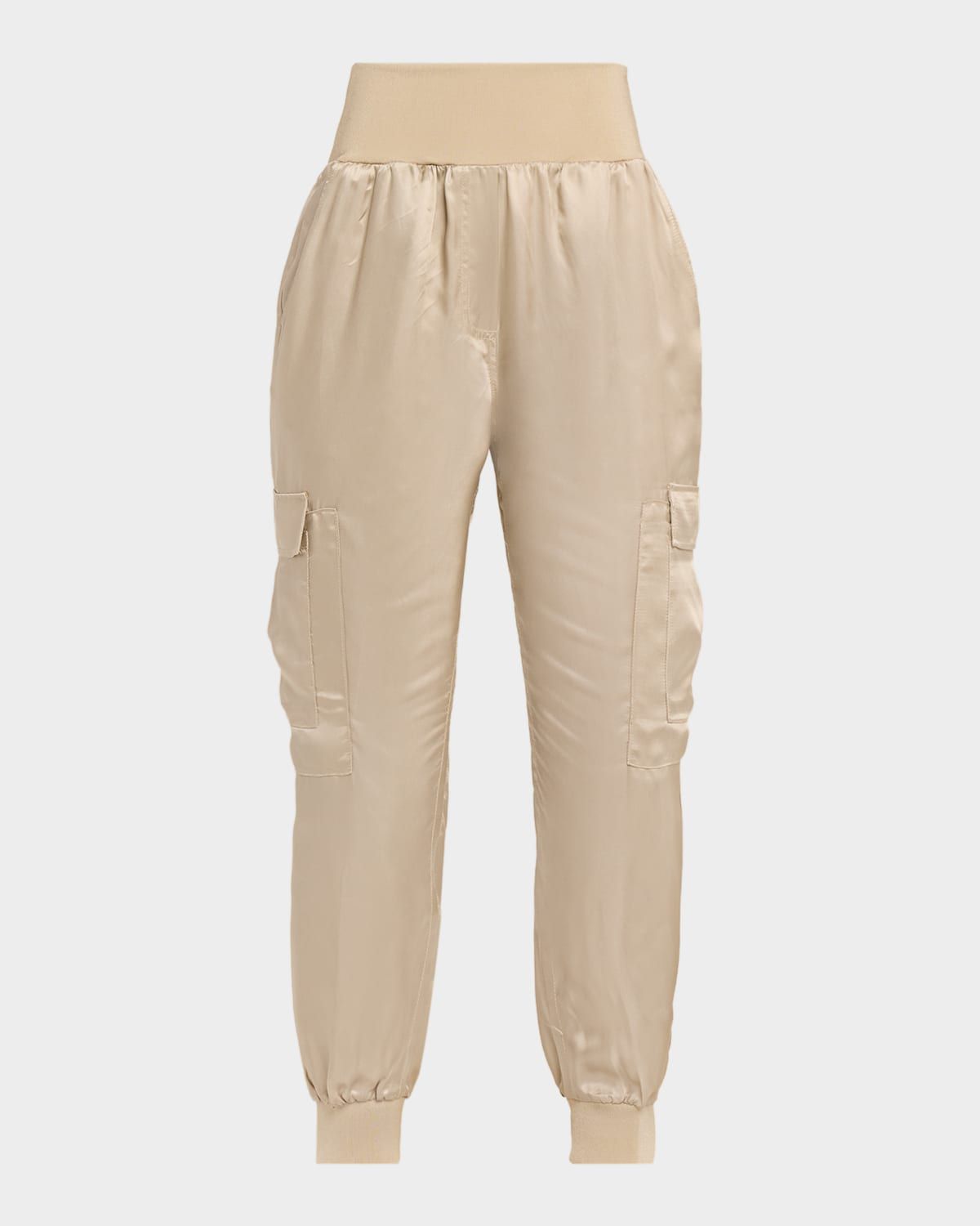 Tous Les Jours Giles Satin Jogger Pants