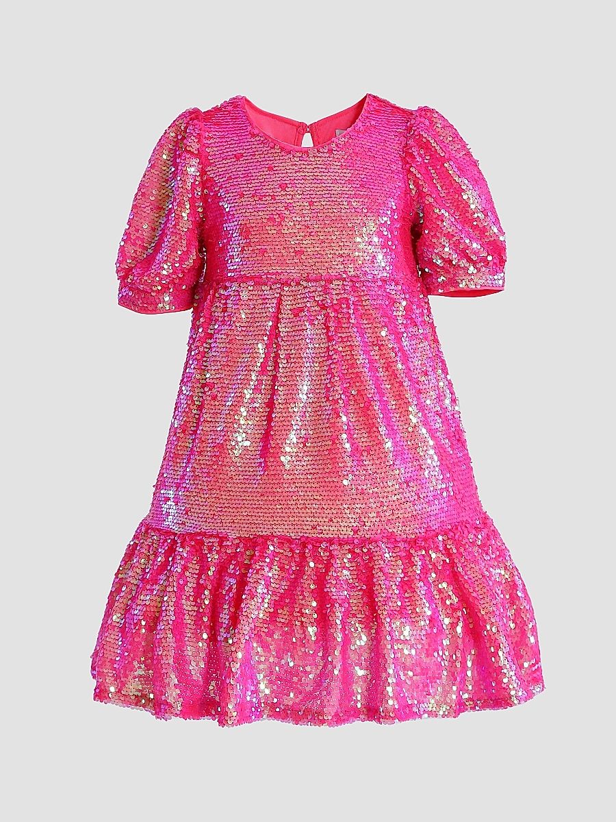 Little Girl's & Girl's Elira Dress - Pink - Size 10