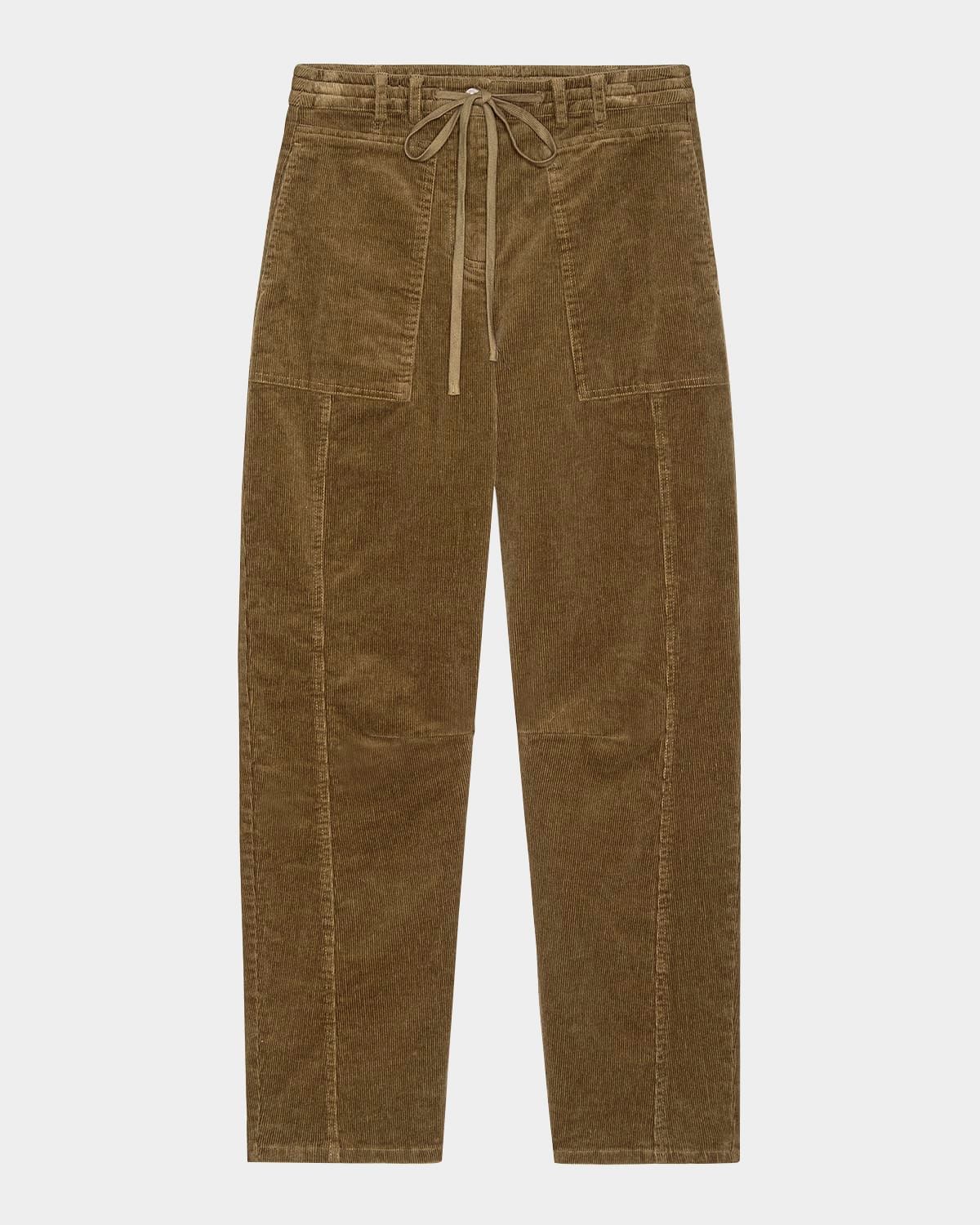 Lunar Corduroy Cropped Pants
