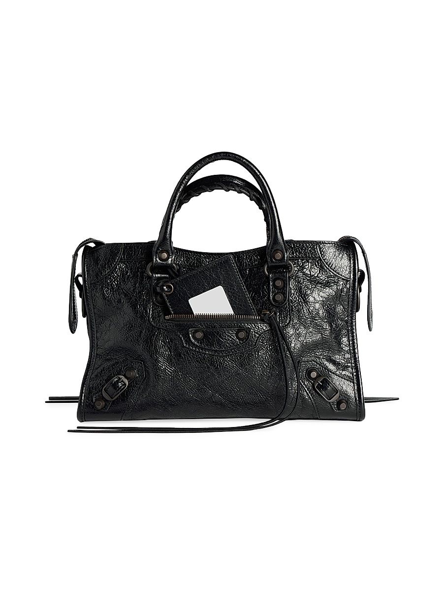 Women's Le City Small Top Handle Bag - Black