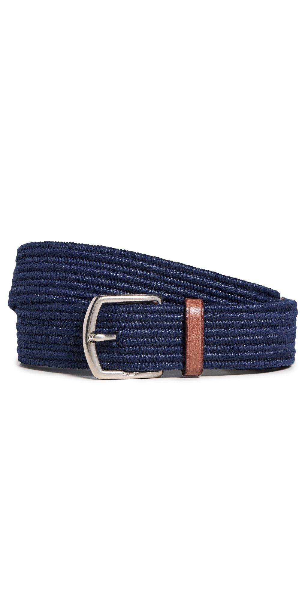 RLX Ralph Lauren Braided Belt Newport Navy 34