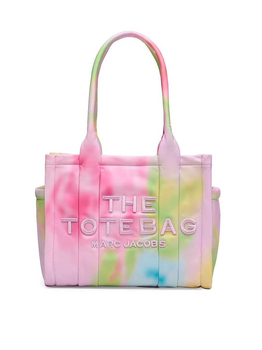 Women's The Medium Blurred Floral Tote Bag - Ribbon Pink Multi