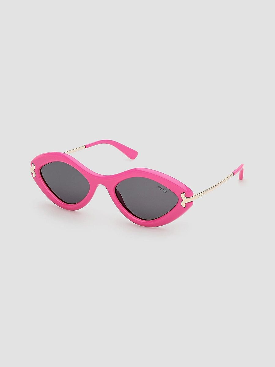 Pucci Women's 54MM Cat-Eye Sunglasses - Fuschia Black