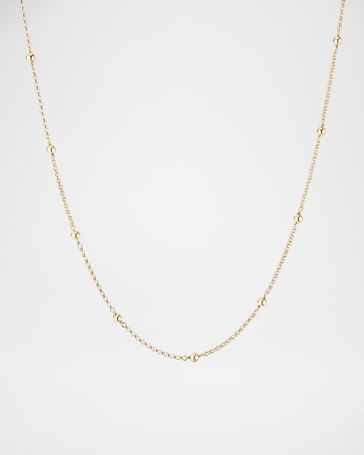 Cable Collectibles Gold Necklace, 36"L