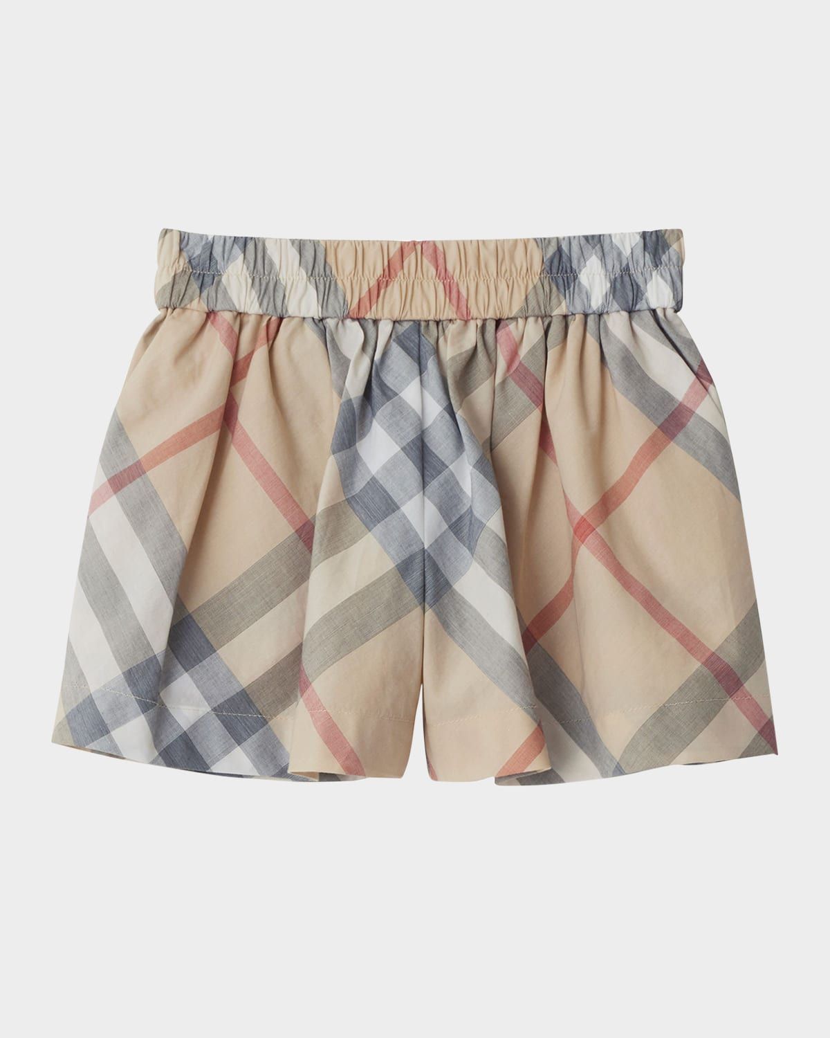 Girl & apos;s Marcy Check Wide-Leg Shorts, Size 6M-2