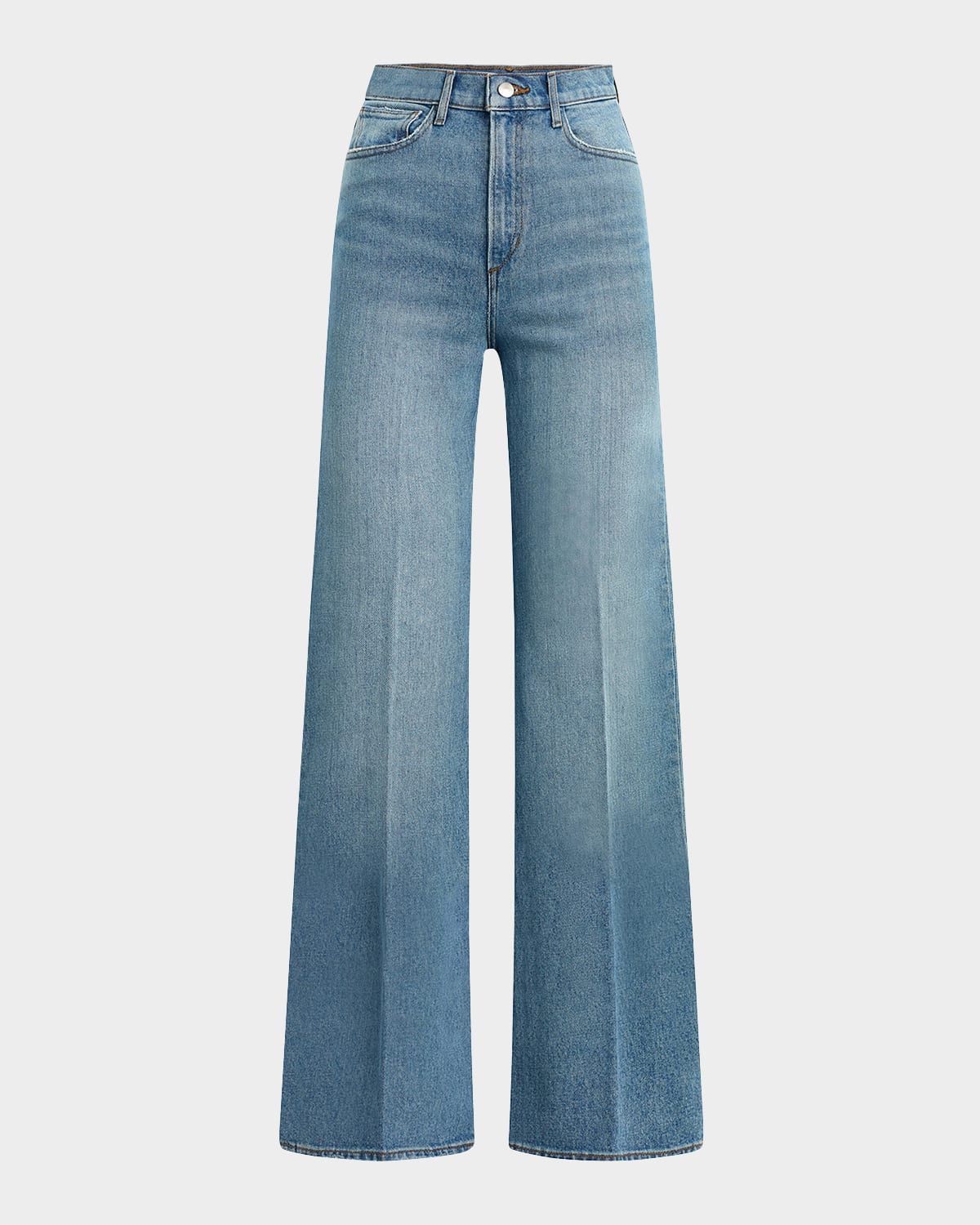 The Mia Petite Wide-Leg Jeans