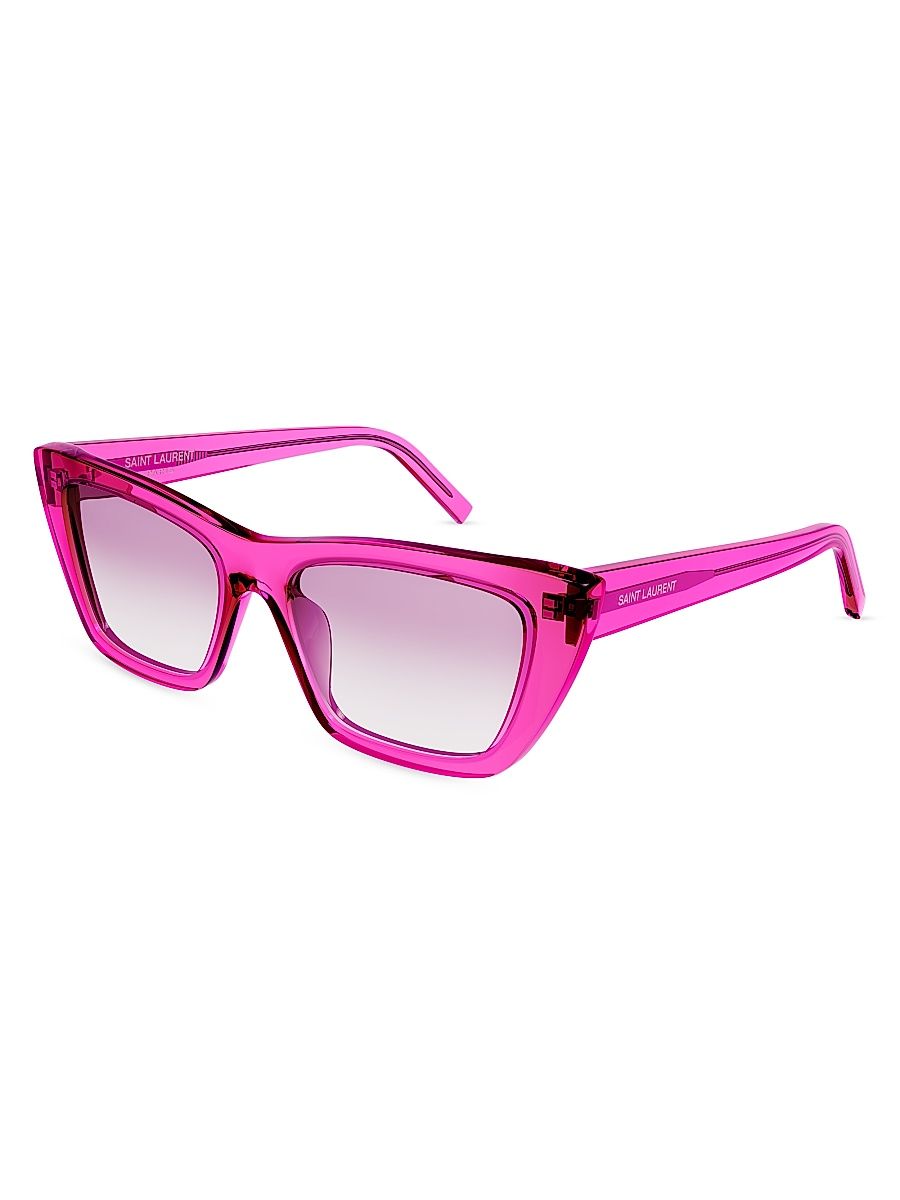 Women's 53MM Cat-Eye Sunglasses - Pink