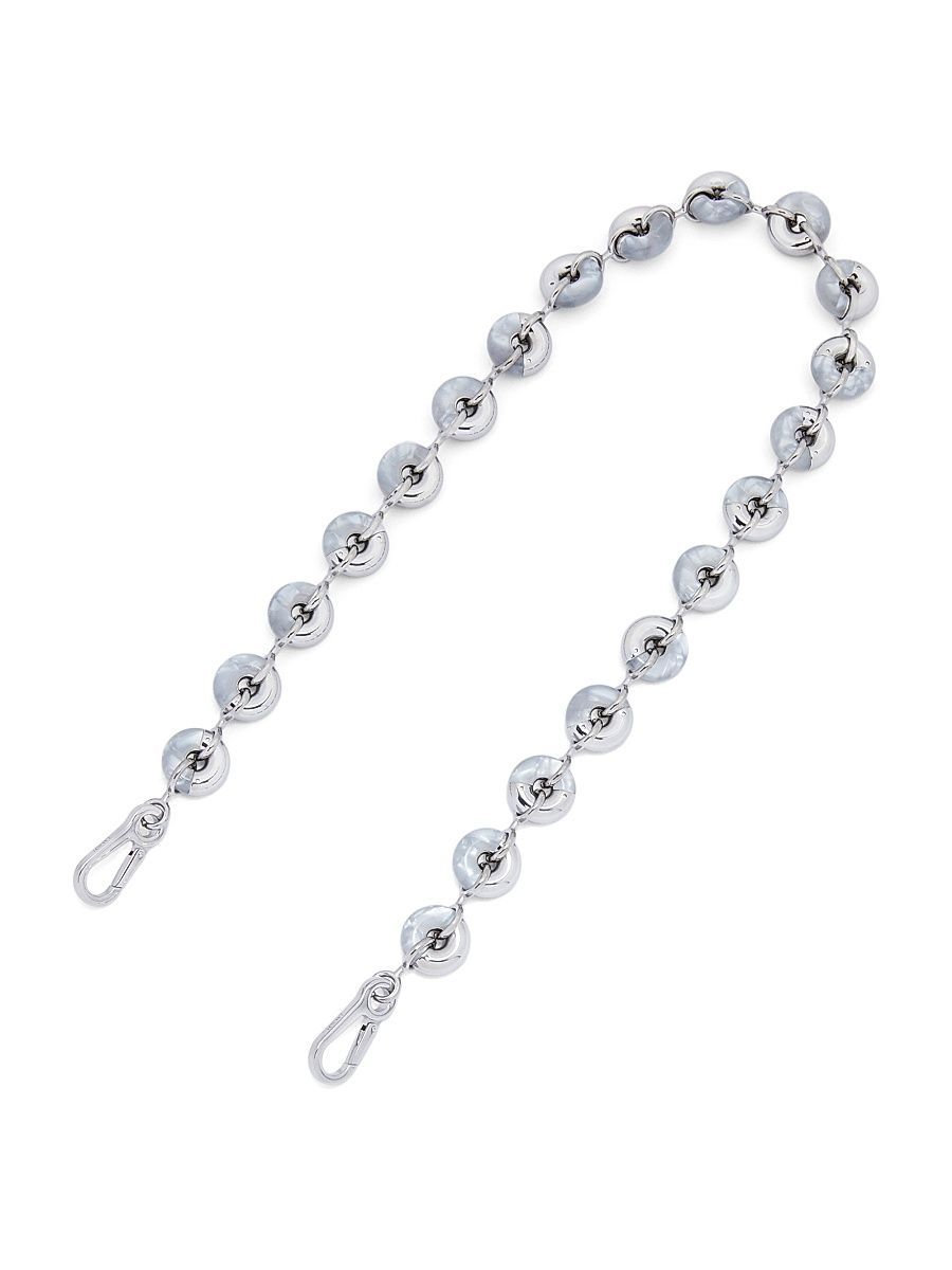 Women's Donut Chain Mix Strap - Nacre Palladium