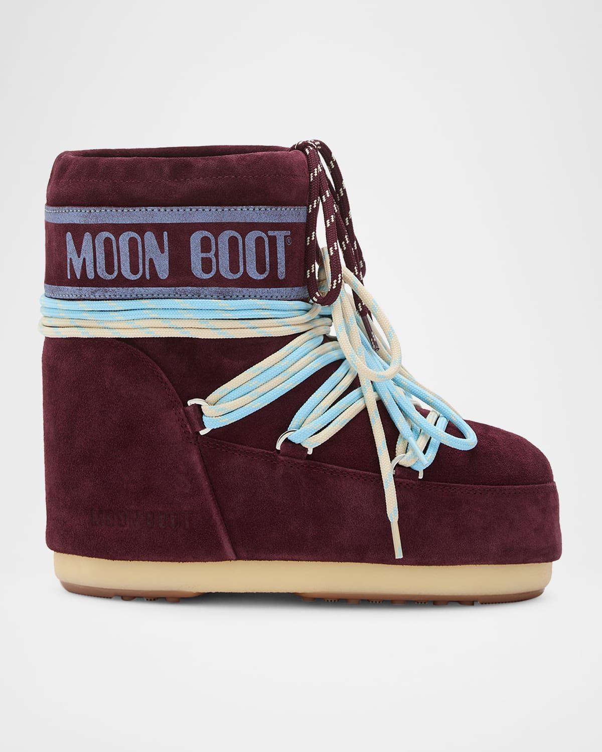 Icon Suede Ankle Snow Boots