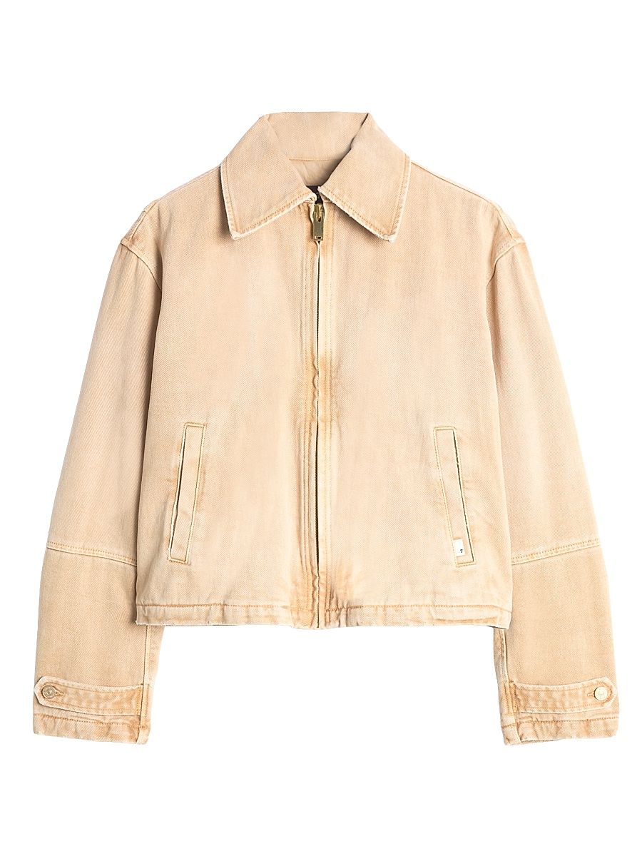 Women's Workwear Cotton Jacket - Sandune - Size XS