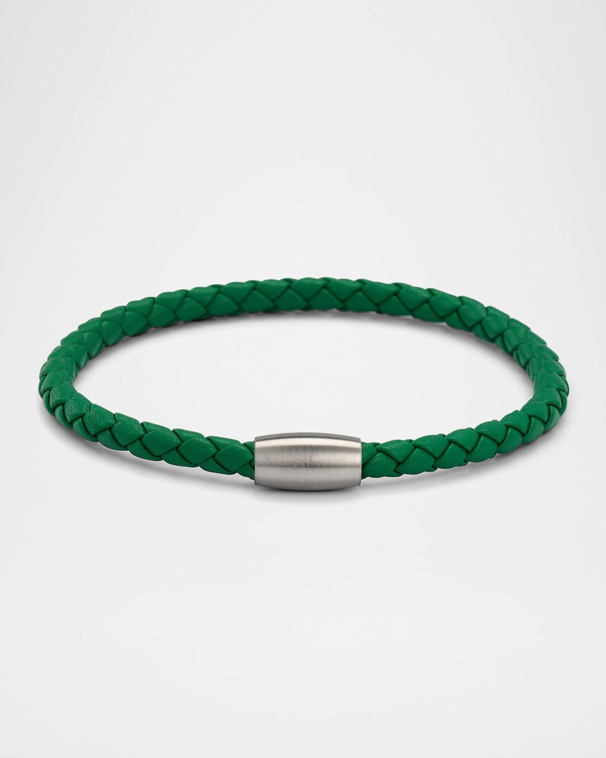 Men & apos;s Magnetic Braided Leather Bracelet