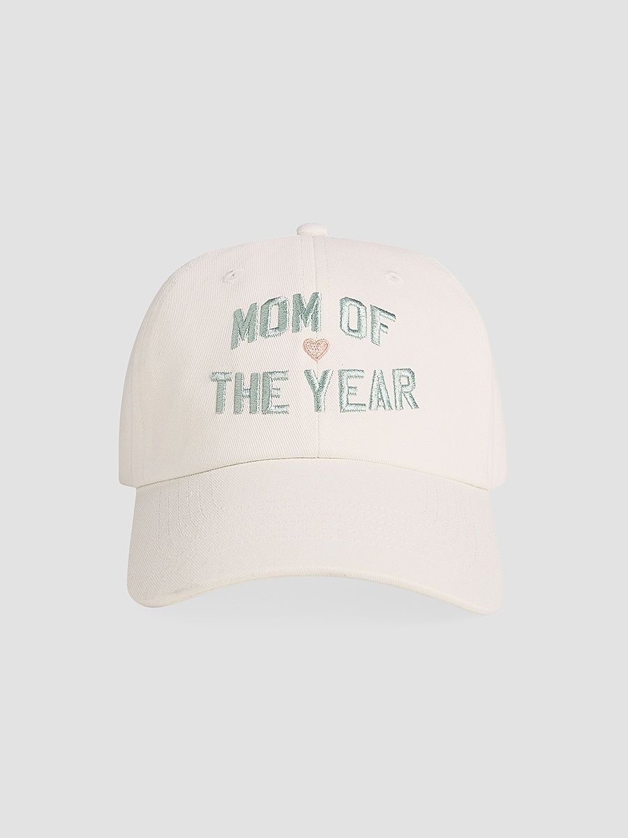 Women's ''Mom Of The Year'' Baseball Hat - Khaki Sage