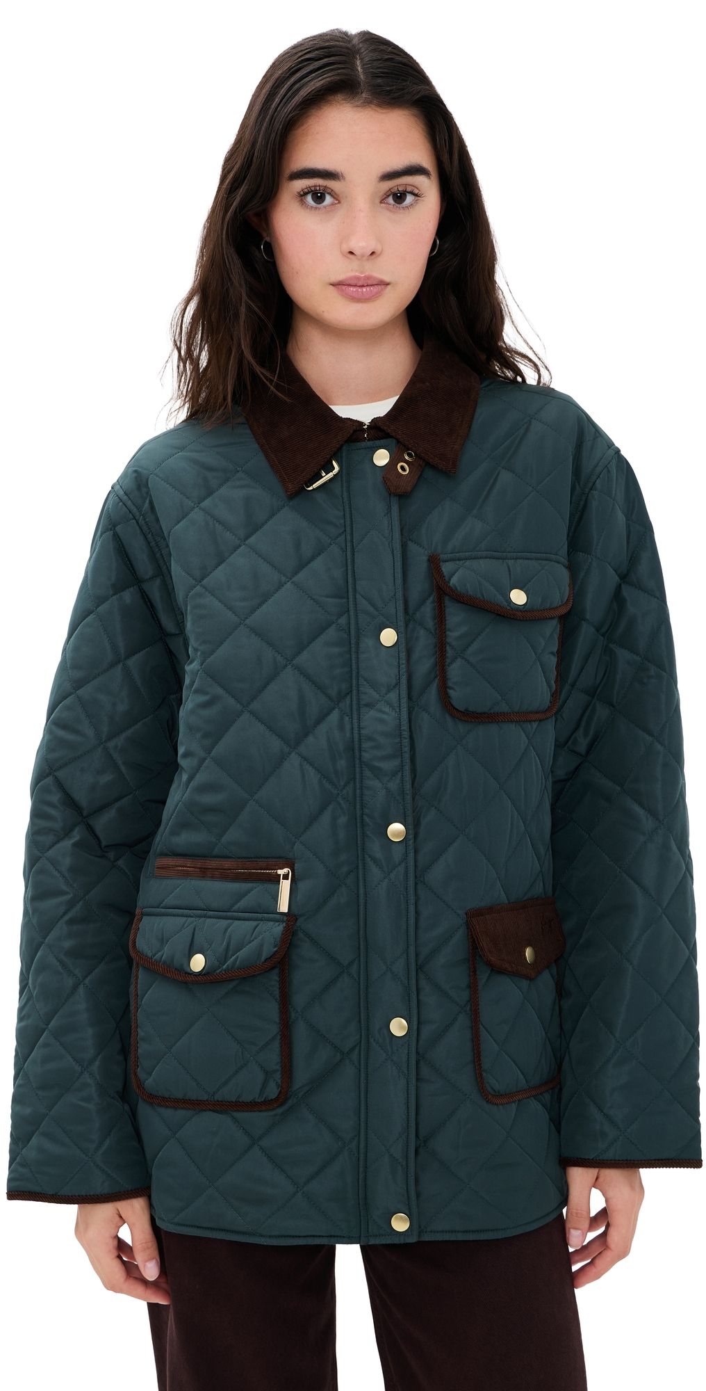 SEROYA Liana Coat Evergreen M