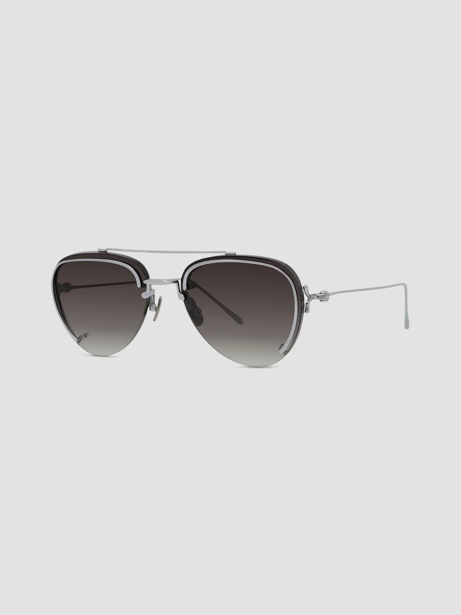 LOEWE Men's LOEWE x Matsuda 55MM Aviator Sunglasses - Silver