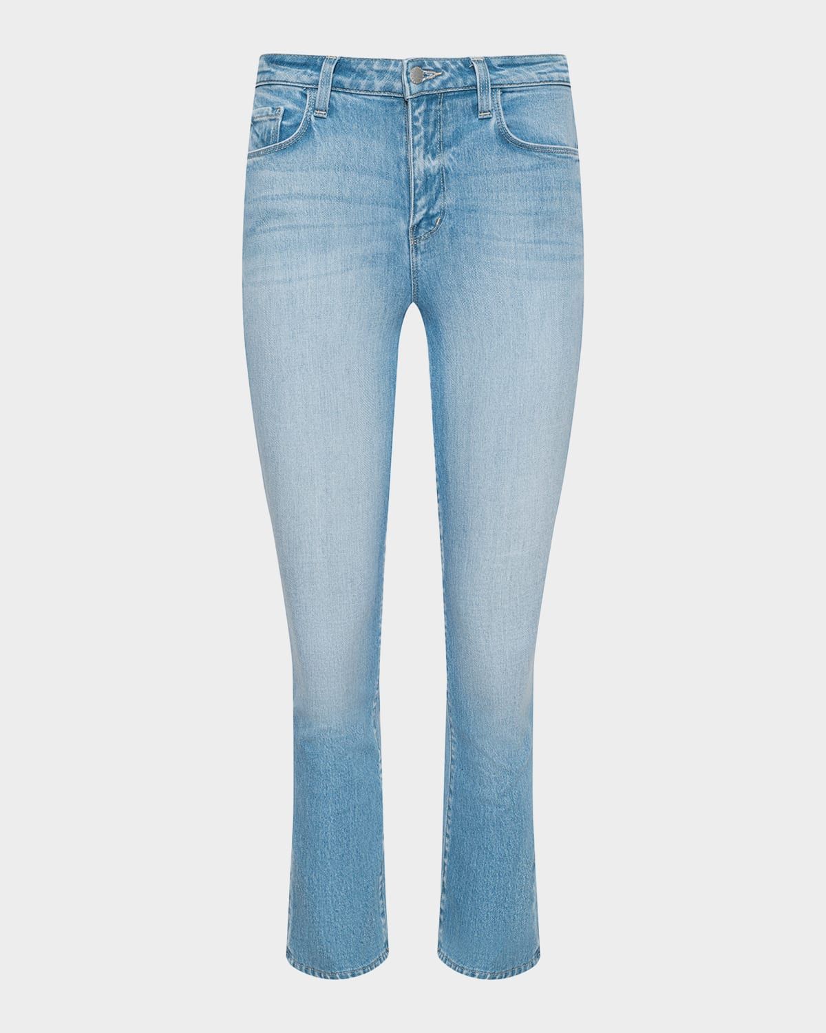 Mira Ultra High Rise Cropped Micro Bootcut Jeans