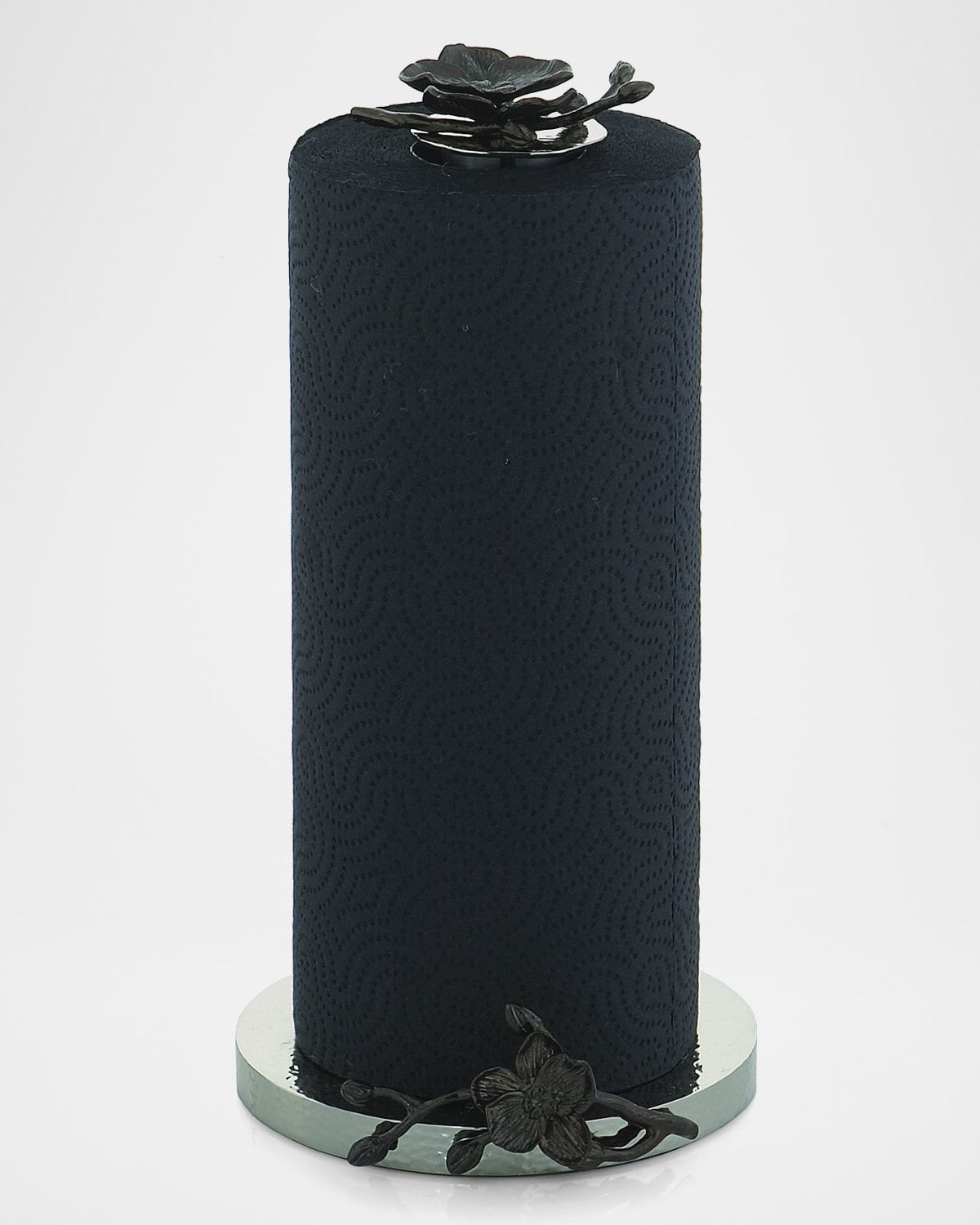 Black Orchid Paper Towel Holder