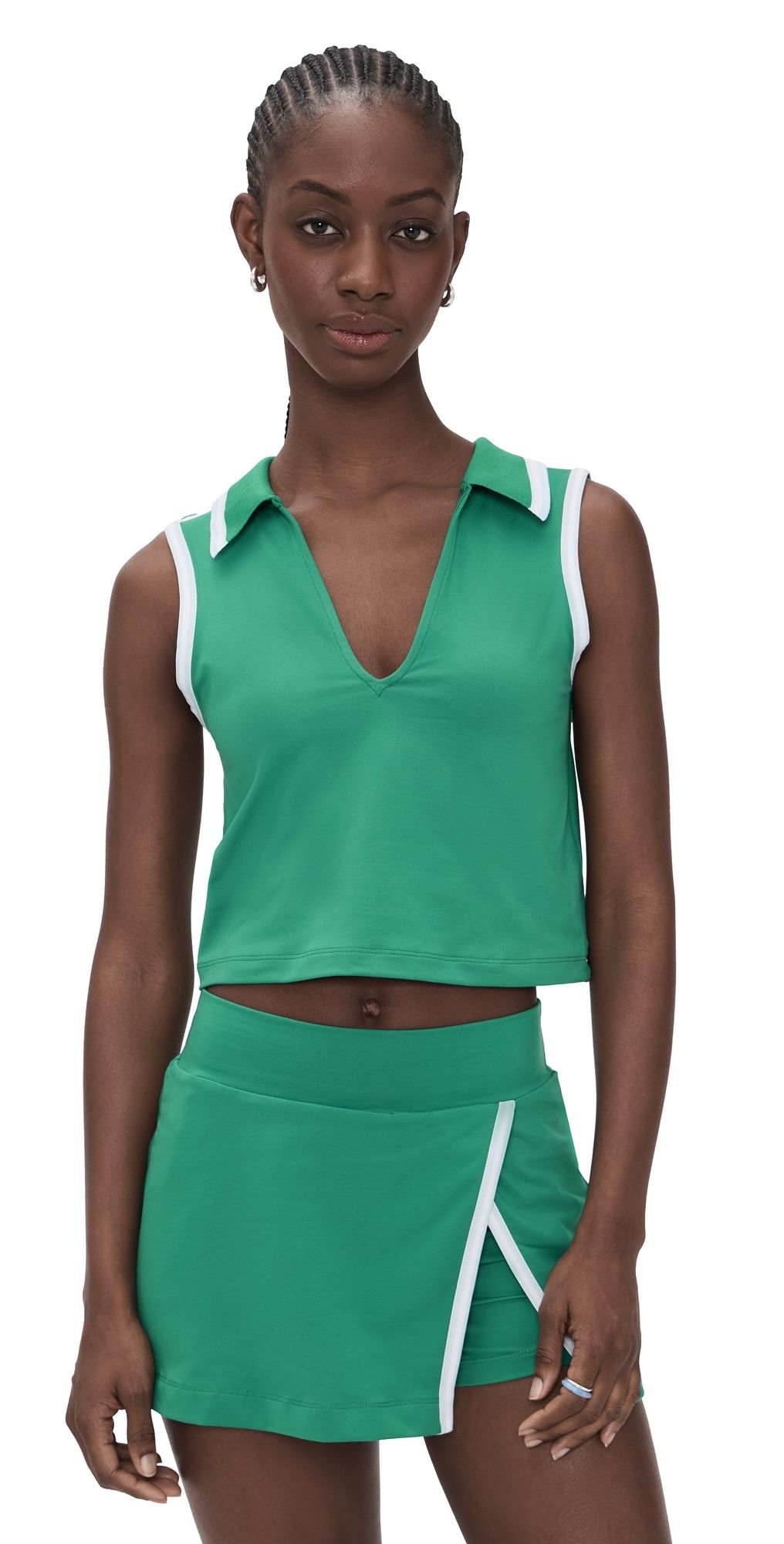 FP Movement Forehand Polo Green Glow XS