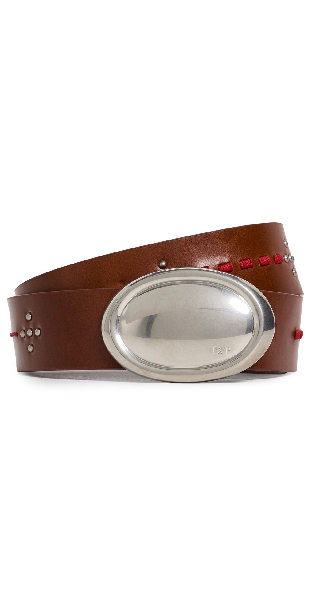 TWP Buckle Bunny Stitch Belt Dakota 70
