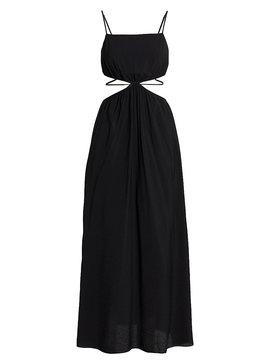 Women's Amora Cutout Maxi Dress - Black - Size Medium