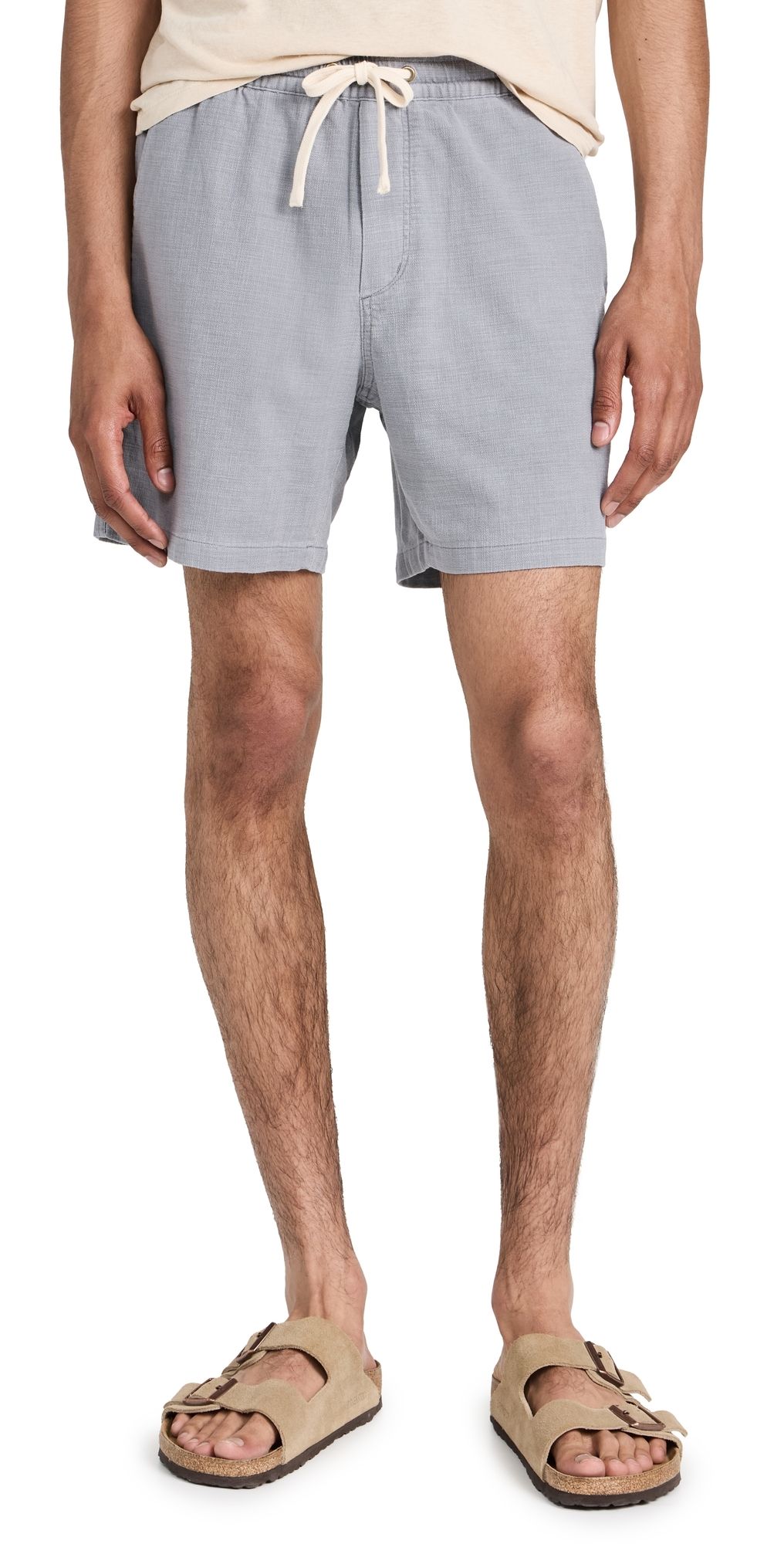 Marine Layer Saturday Beach Shorts 6 Mid Grey L