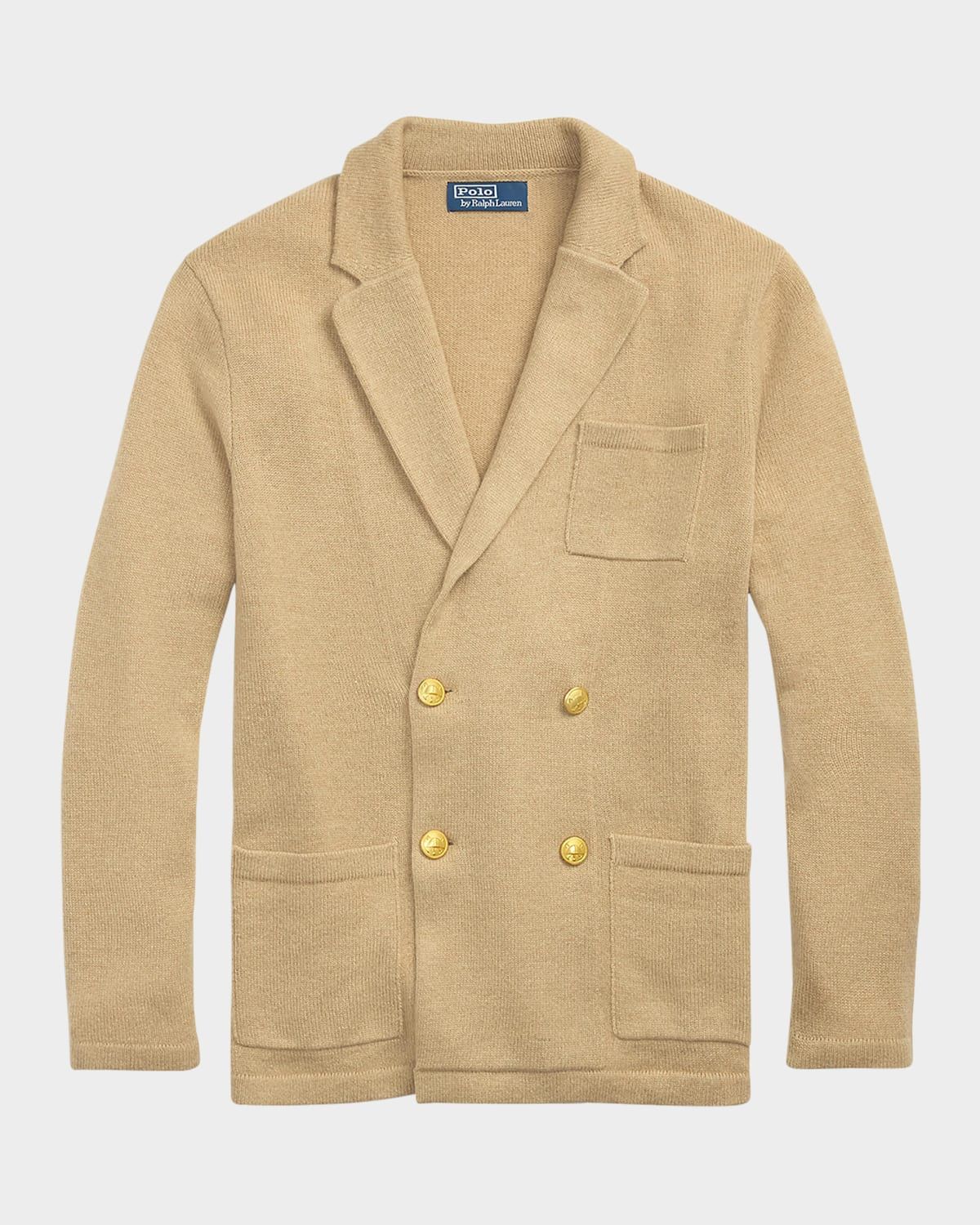 Unisex Cashmere Blazer Cardigan