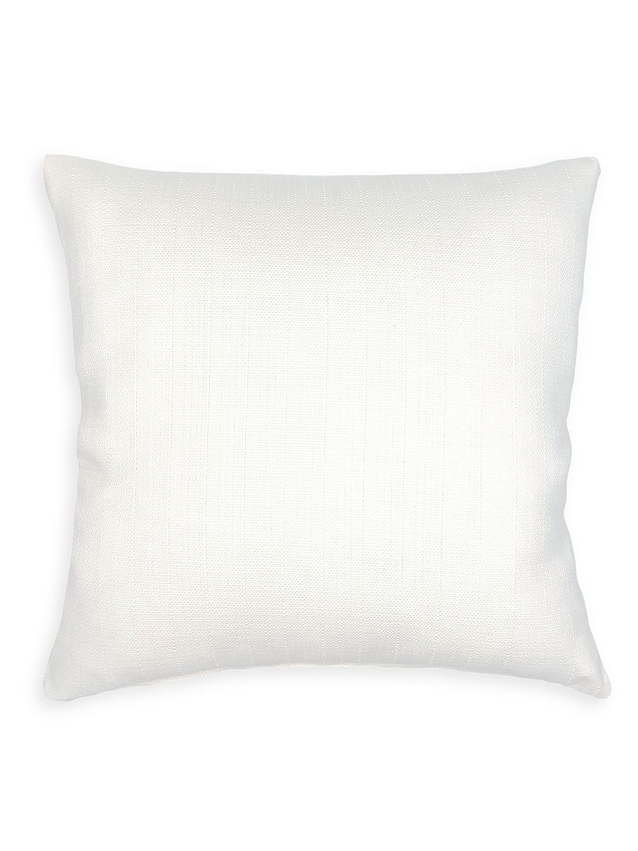 Pure Air Summer Classic Outdoor Pillow - White