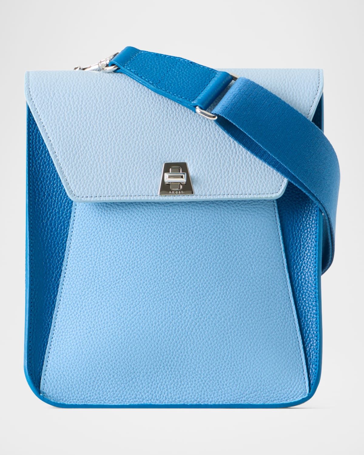 Anouk Small Leather Messenger Bag