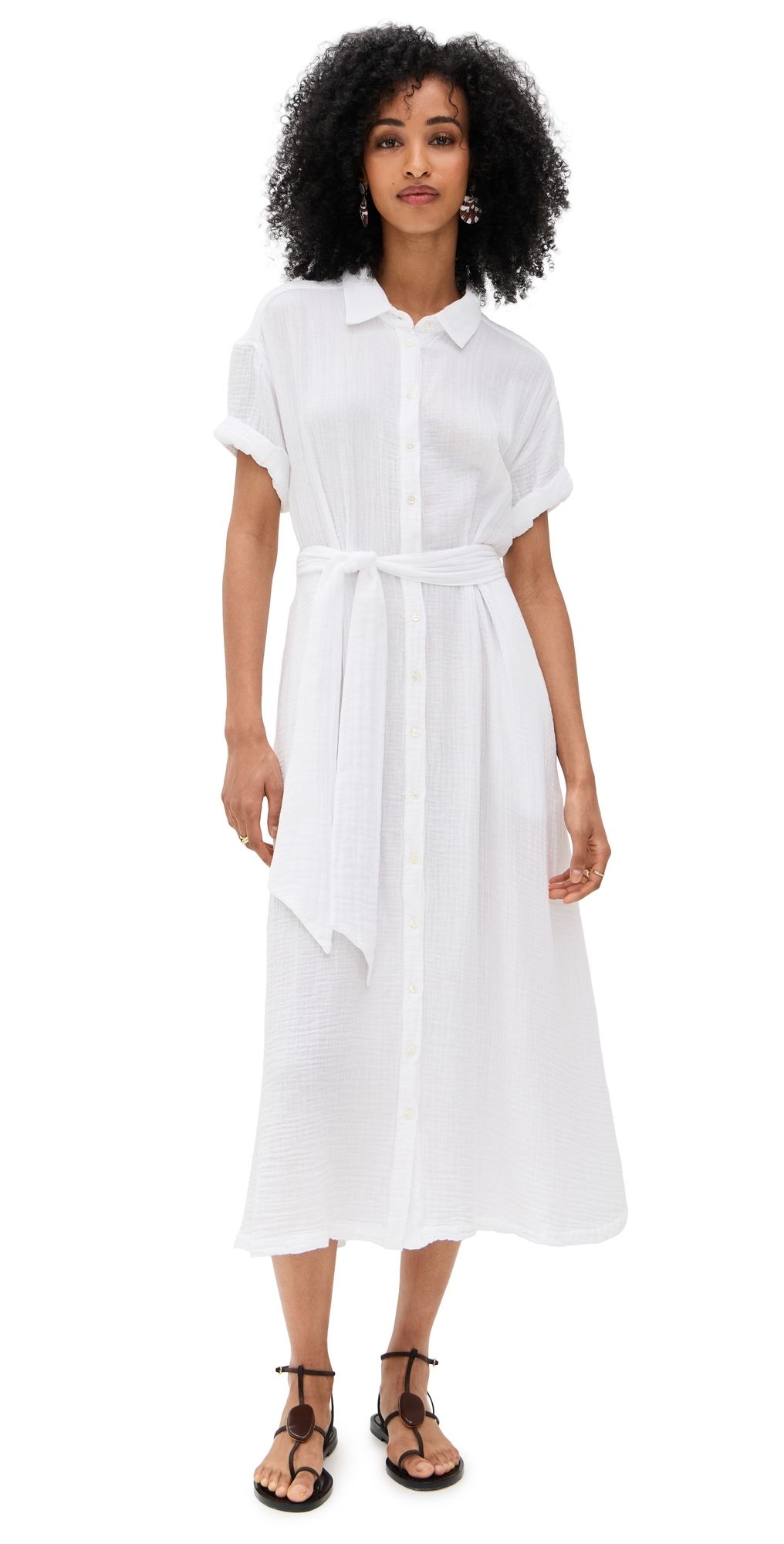 XIRENA Caylin Dress White M