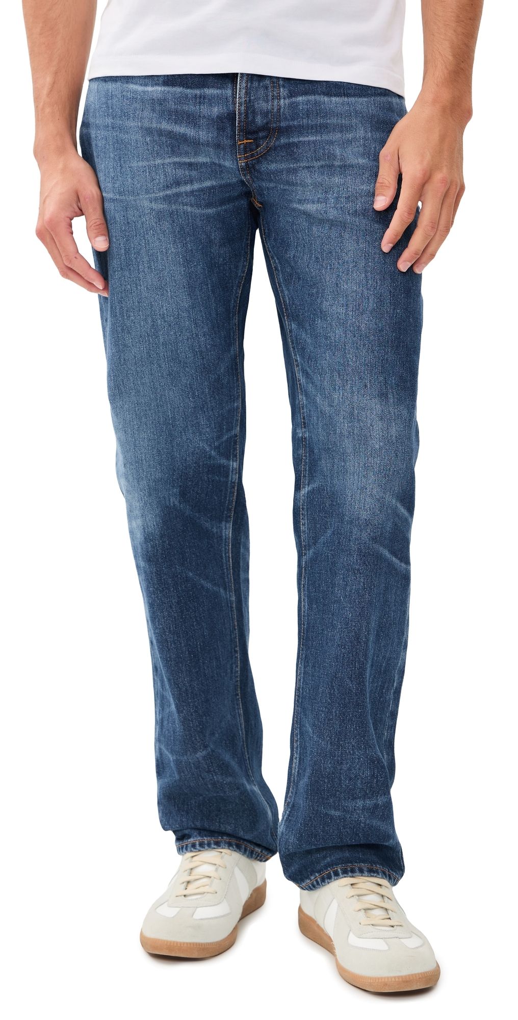 Nudie Jeans Rad Rufus Twisted Tracks Jeans Blue Twisted Tracks 32