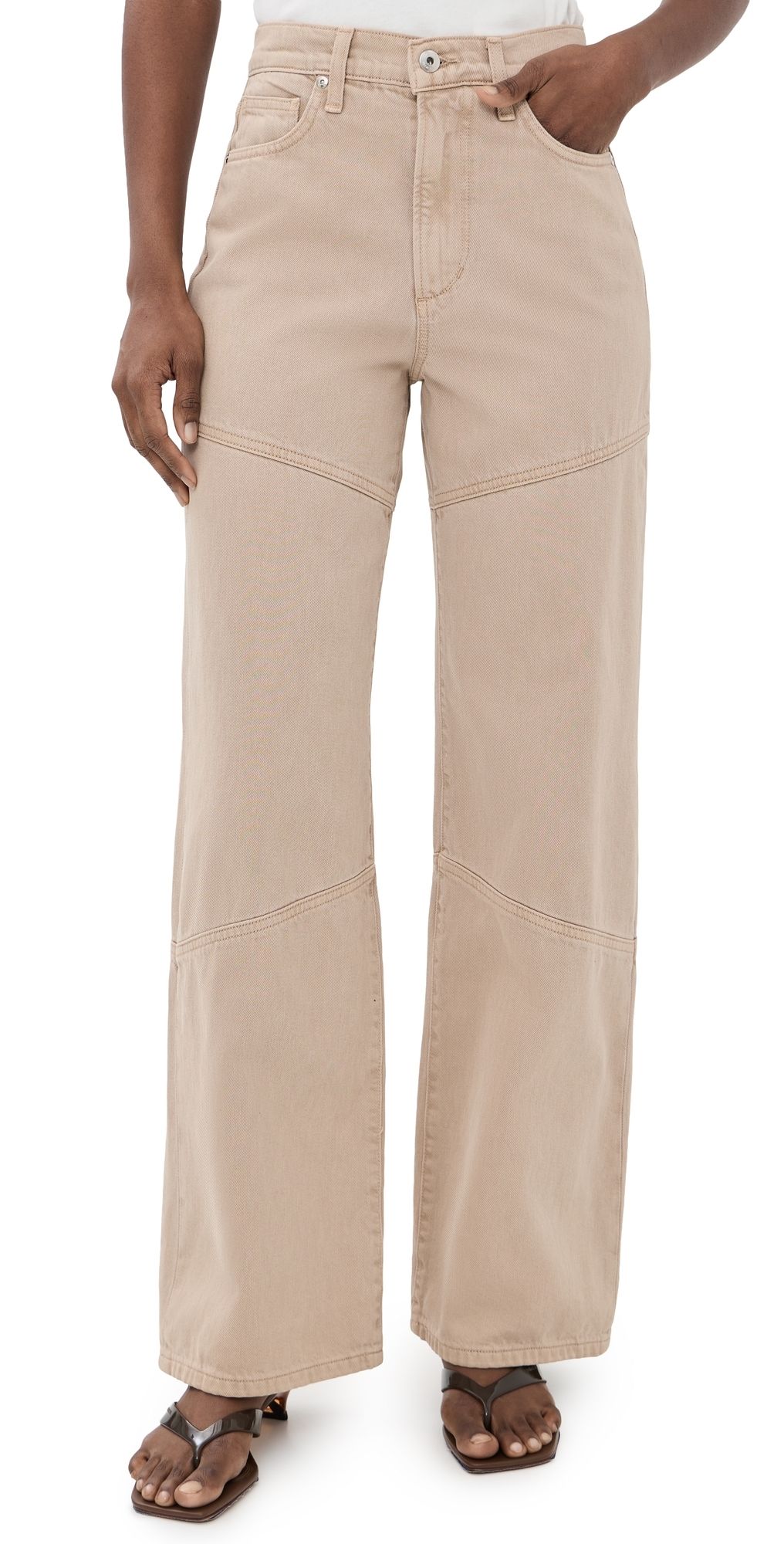 Joe's Jeans The Harlowe Seamed Jeans Tigers Eye 25