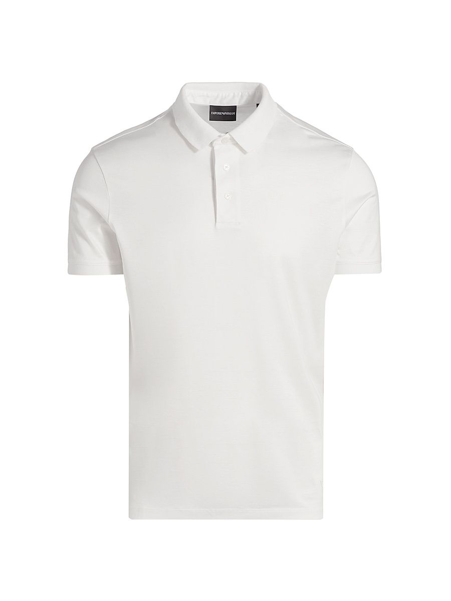 Men's RP Polo Shirt - White - Size Medium