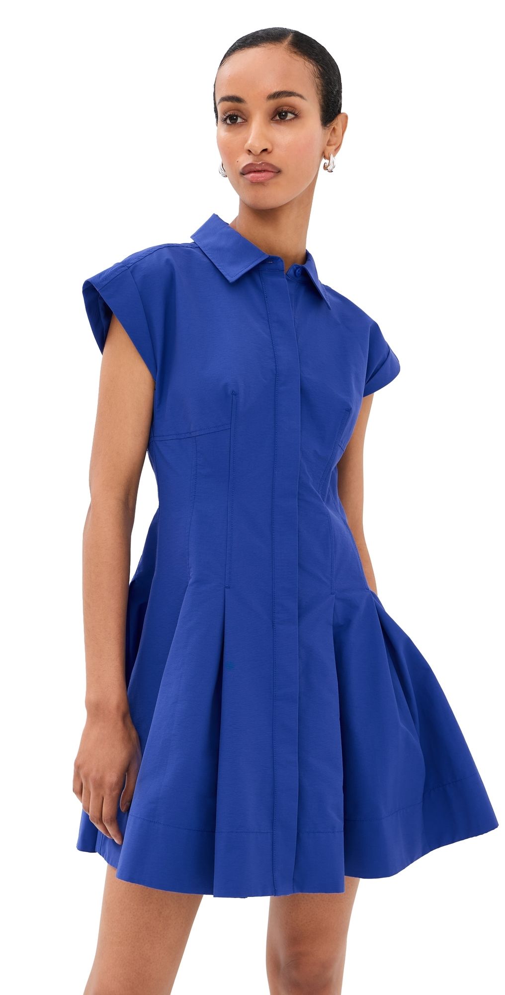 SIMKHAI Clemmie Mini Dress Blueberry 14