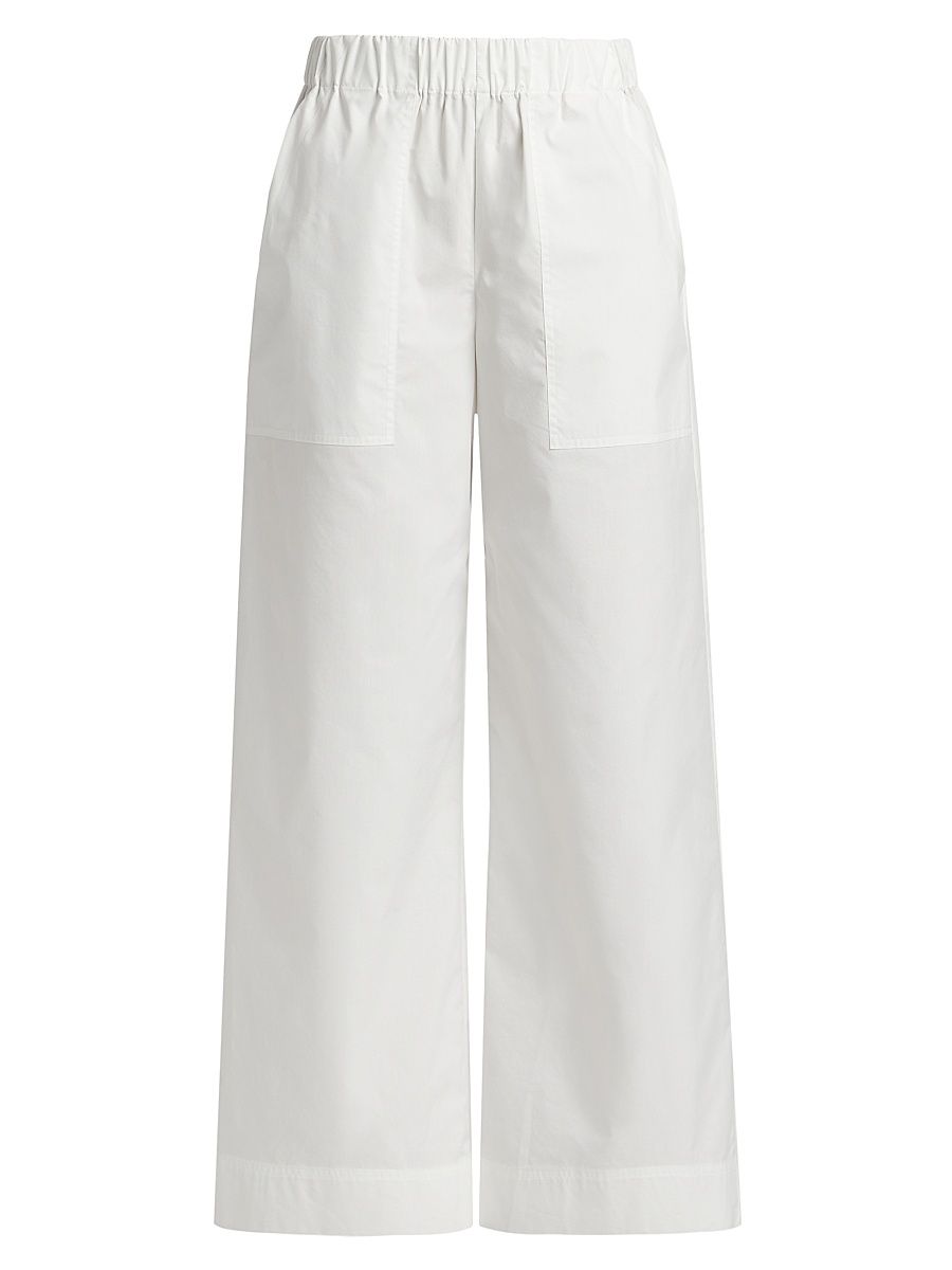 Women's Arden Wide-Leg Pants - White - Size XS