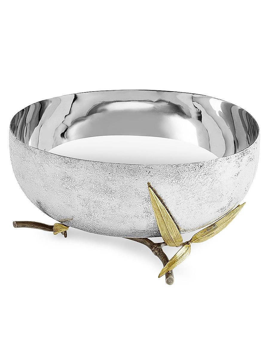 Zen Garden Medium Bowl - Silver