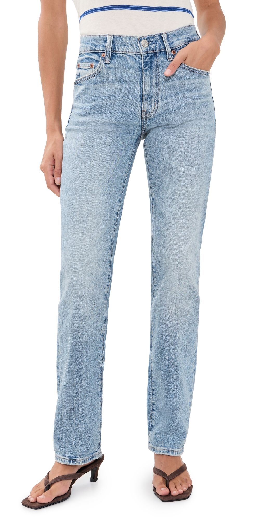DAZE Rebel Slim Straight Jeans On Repeat 30