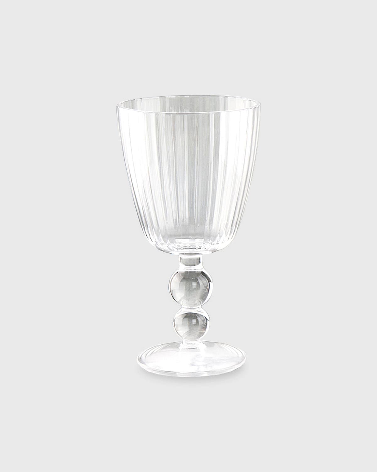 Vida Venice All-Purpose Clear Acrylic Drinking Glass, Set of 4