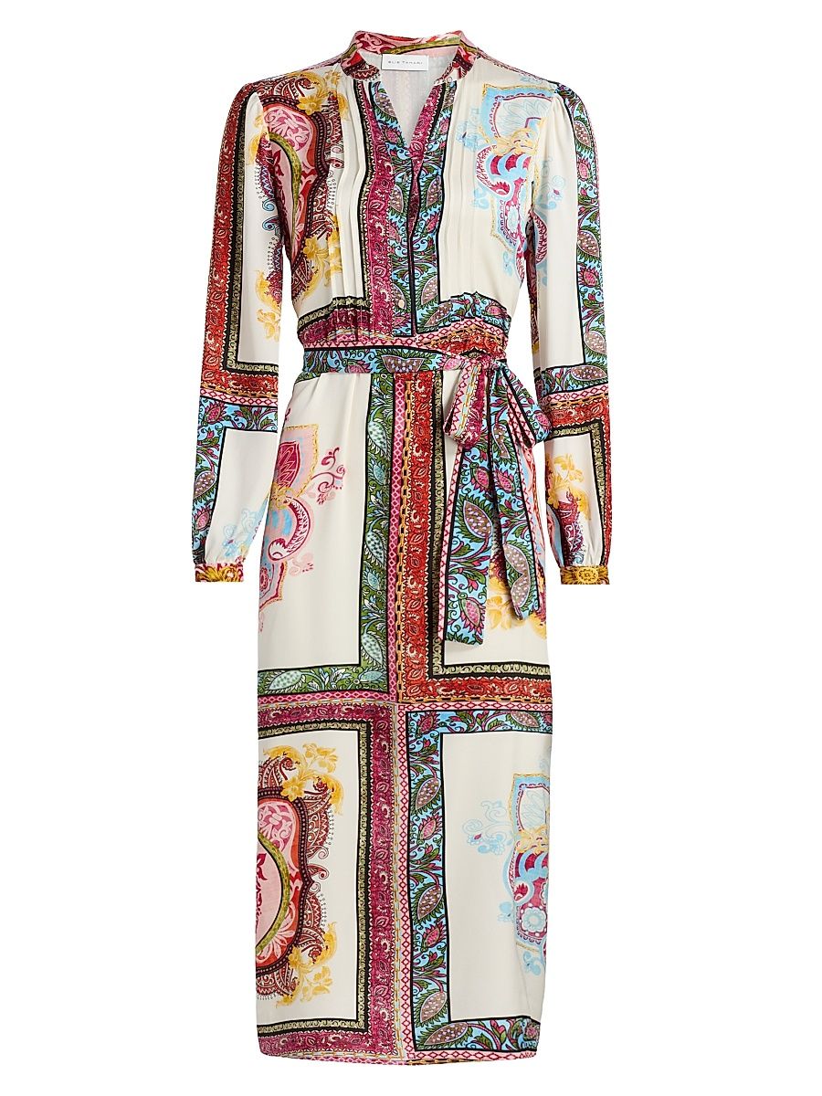 Women's The Mila Kaleidoscope Midi-Dress - Kaleidoscope - Size XL