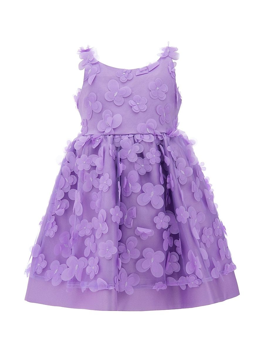 Little Girl's & Girl's Lago Dress - Purple - Size 11