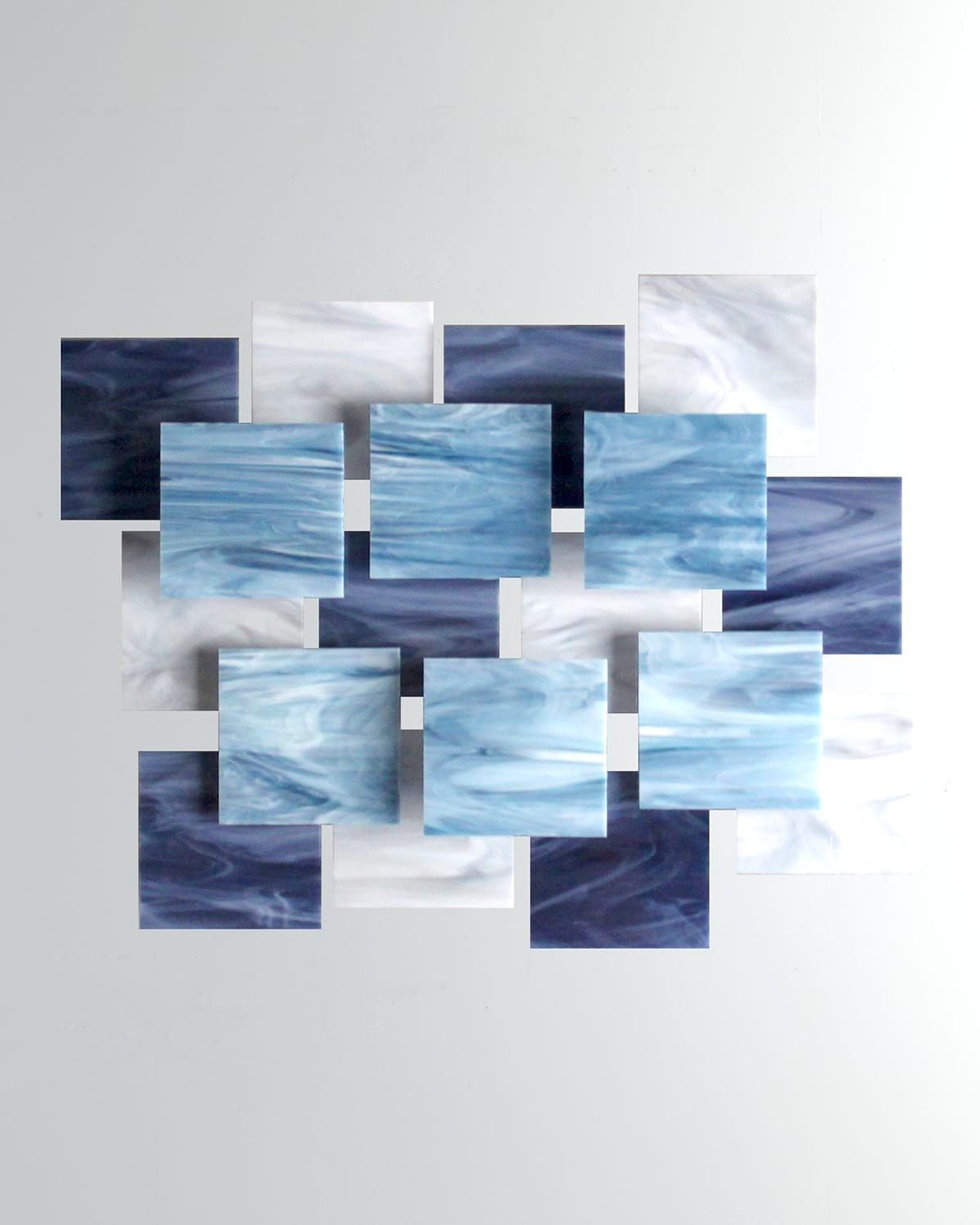 Arctic Glass Wall Sculpture