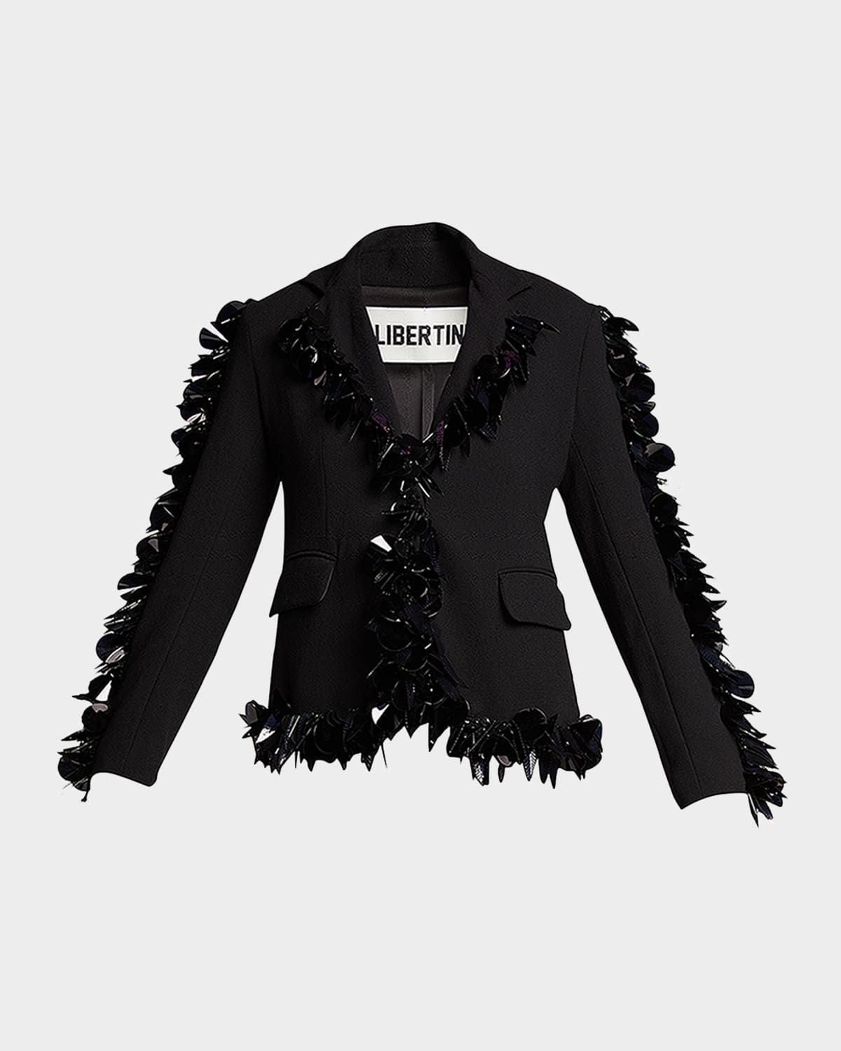 Maxim-I-Mum Beaded Single-Breasted Jacket